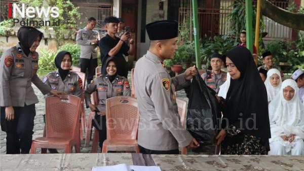 Polres Polman Tebar Berkah Ramadan: Santuni Anak Panti Asuhan, Pererat Kebersamaan