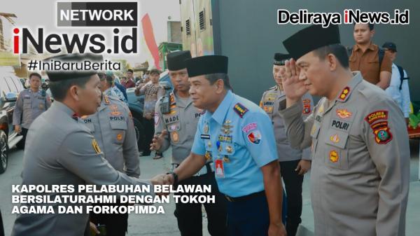 Kapolres Pelabuhan Belawan Bersilaturahmi dengan Tokoh Agama dan Forkopimda