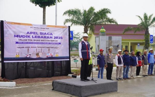 Tol Medan-Binjai Siap Hadapi Mudik Lebaran 2025, Rest Area KM 10 Kembali Dibuka