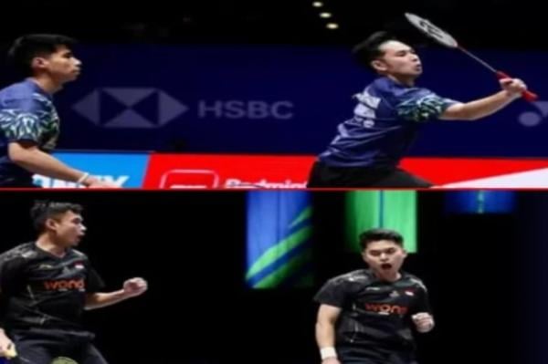 Ganda Putra Indonesia Segel Satu Tiket Final All England 2025