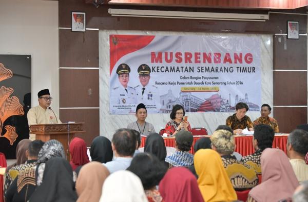 Agustina-Iswar Sampaikan 5 Pokok Kebijakan Pembangunan Kota Semarang di Musrenbang