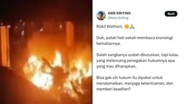 5 Berita Populer:Polsek Kayangan Dibakar Hingga Ari Kriting Patah Hati Baca Kronologi ASN Bunuh Diri