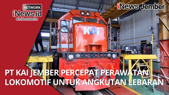 PT KAI Jember Percepat Perawatan Lokomotif untuk Angkutan Lebaran