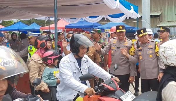 Demi Kenyamanan dan Kelancaran Pemudik KR 2, Kapolda Banten Tinjau Pelabuhan Pelindo Ciwandan