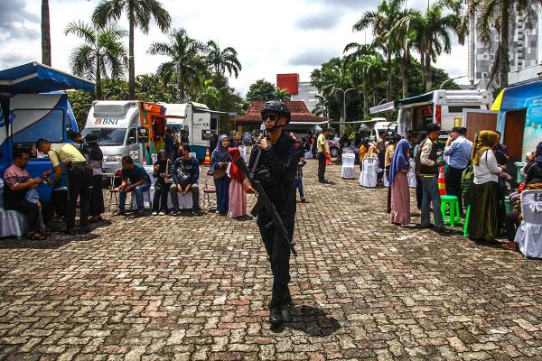 Potret Penukaran Uang Baru Jelang Lebaran