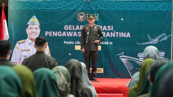 Gelar Operasi Patuh, Barantin Perketat Pengawasan Karantina Indonesia Jelang Idul fitri