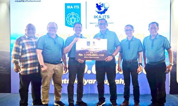 IKA ITS Gelar Charity Golf Tournament, Donasikan Dana Abadi Rp 1 Miliar untuk Kemajuan Almamater