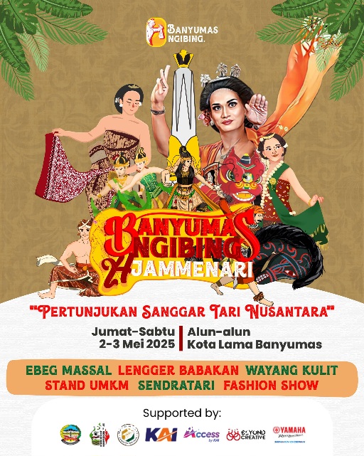 Dukung Banyumas Ngibing 2025, KAI Tawarkan Diskon Tiket Kereta 10%
