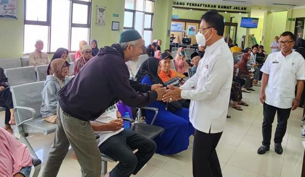 Sidak RSUD Kawali, Bupati Ciamis: Dokter Wajib Tepat Waktu, Semua Pasien Harus Dilayani Setara