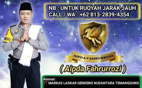 Polisi Temanggung Ini Buka Ruqyah Online, Simak Nomor WA Aipda Fahrurrozi