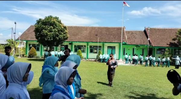 Edukasi Kesiapsiagaan Sejak Dini, Puluhan Siswa MTSN Ikuti Simulasi Bencana