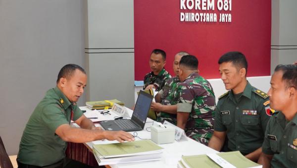 Itdam V Brawijaya Audit Korem 081 DSJ, Danrem: Anggota Harus Dukung Pemeriksaan!