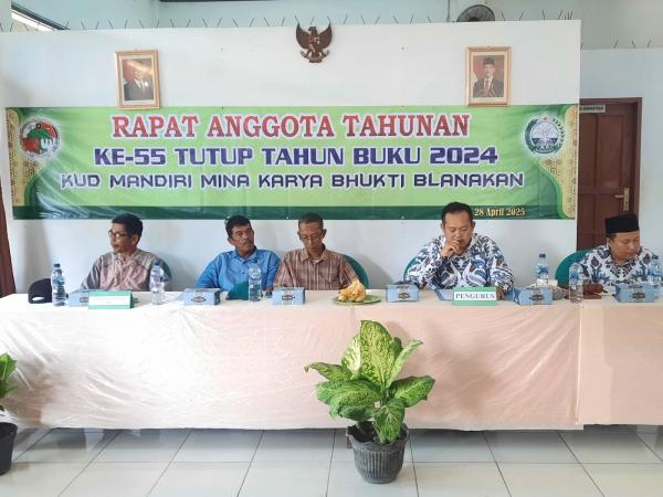 KUD Mina Karya Bhukti Blanakan Gelar RAT 2024, Omzet Produksi Alami Penurunan