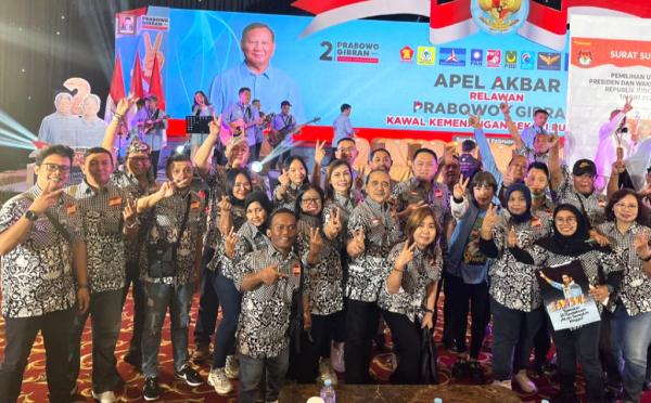Prabowo-Gibran Dipilih Rakyat, Bara Nusa Kecam Usulan Pergantian Wapres