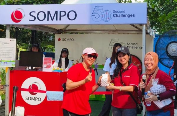Sompo Insurance Gelar 50 Second Challenges di CFD Jakarta, Sambut HUT dengan Semangat Hidup Sehat Sompo Insurance Gelar 50 Second Challenges di CFD Jakarta, Sambut HUT dengan Semangat Hidup Sehat