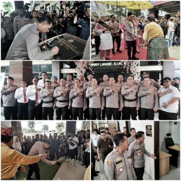 Kapolda Sulut Resmikan Mapolres Kotamobagu, Simbol Komitmen Tingkatkan Pelayanan Publik