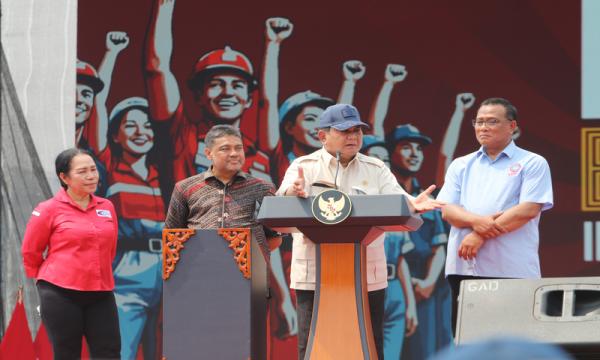 Sejarah Kembali Terulang, Presiden Prabowo Hadiri May Day 2025