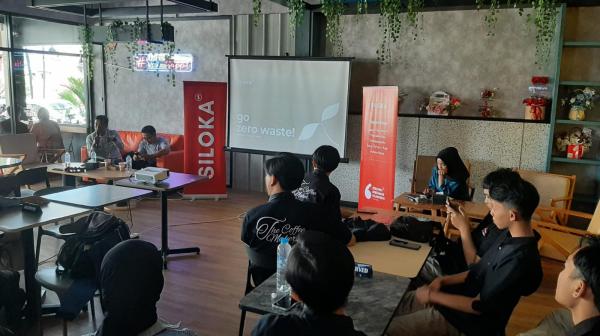 Kopi Siloka Gagas Program Go Zero Weste, Gandeng Bank Sampah Al-Iman dan DT Peduli