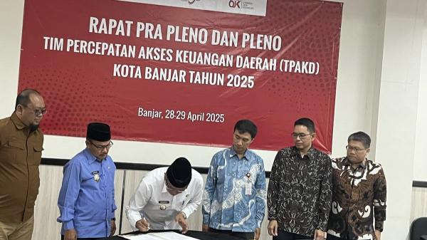 Dorong Ekonomi Daerah, OJK Tasikmalaya dan Pemkot Banjar Perkuat Inklusi Keuangan Lewat UMKM