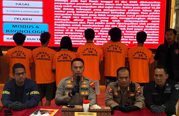 Demo Hari Buruh di Semarang Berakhir Rusuh, Polisi Tetapkan 6 Orang Tersangka