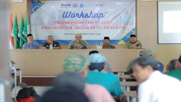 Tim P2AD UMS Bina Petani JATAM Klaten Perluas Akses Pemasaran Padi Rojolele