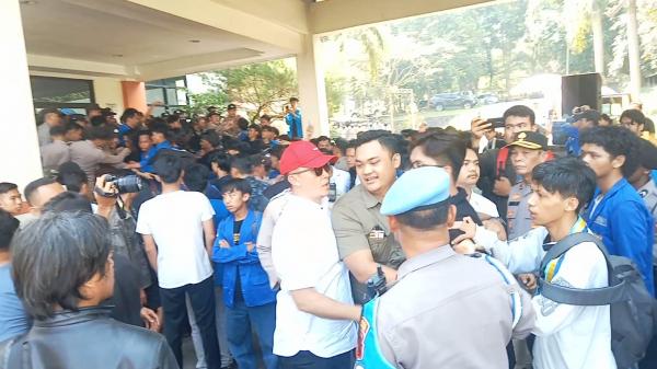 Demo PMII Kabupaten Tasikmalaya Memanas, Desak Transparansi Aset Daerah