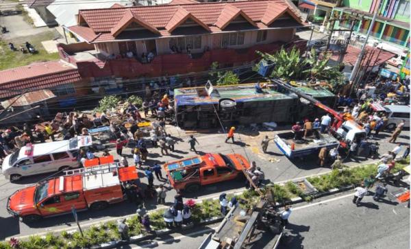 Kecelakaan Maut Bus ALS 12 Orang Tewas, Sopir dan Kernet Ditangkap