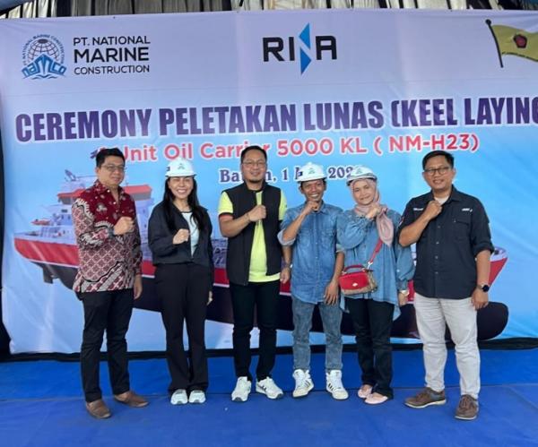 Komisi VI DPR RI Apresiasi PT CMA dan PT Namco Rancang Bangun Oil Tanker 5000 KL