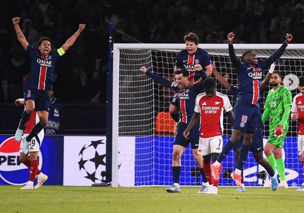 PSG Bungkam Arsenal, Tantang Inter Milan di Final Liga Champions
