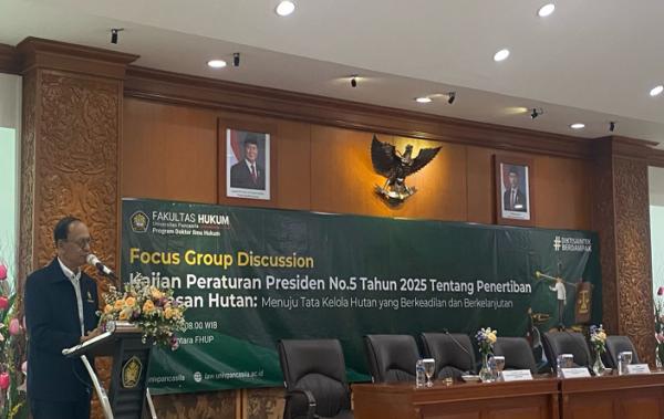 Universitas Pancasila Gelar Diskusi tentang Penertiban Kawasan Hutan