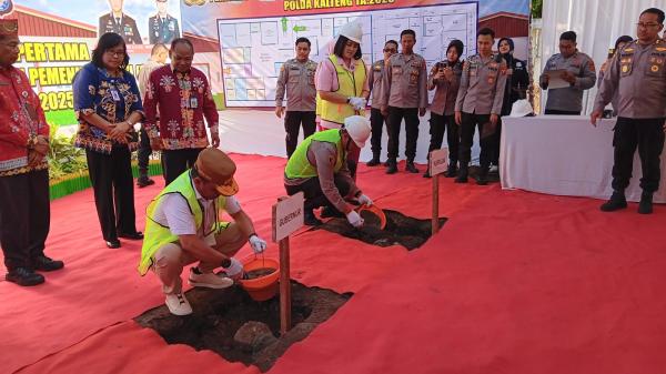 Dukung Program Makan Bergizi Gratis, Polda Kalteng Bangun Fasilitas SPPG di Palangkaraya