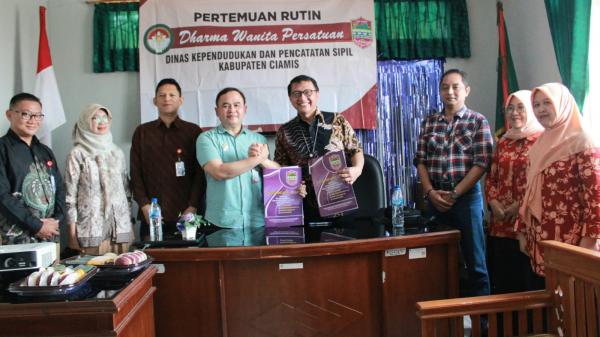 Permudah Urusan Akta Kelahiran untuk Warga, Disdukcapil Ciamis Kolaborasi dengan RS JHC Tasikmalaya
