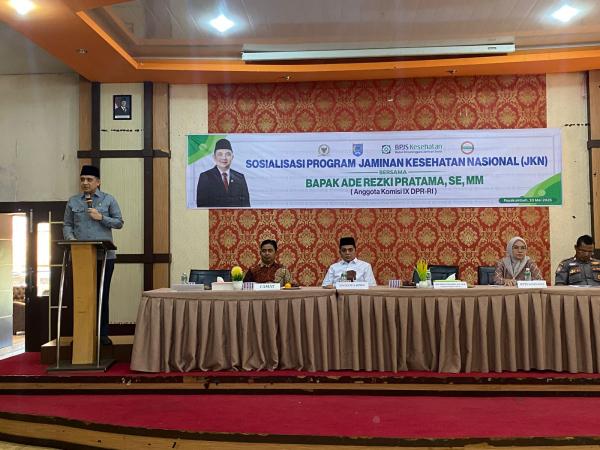 Ade Rezki dan BPJS Kesehatan Ajak Warga Payakumbuh Tingkatkan Kesadaran JKN dan Pola Hidup Sehat