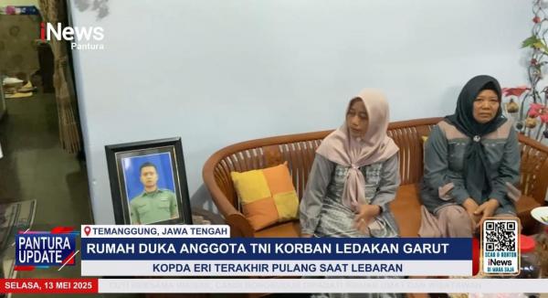 Keluarga Korban Ledakan Garut, Kopda Eri Dwi Priyambodo di Temanggung, Menanti Kedatangan Jenazah
