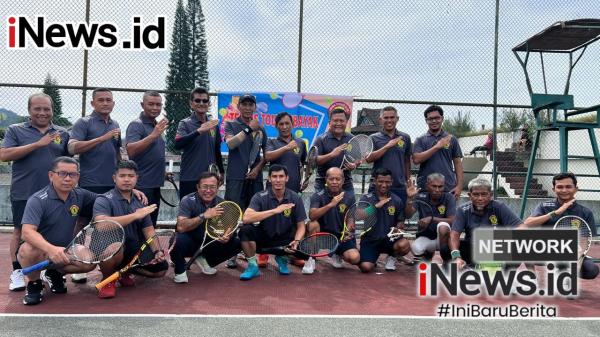 Pererat Silaturahmi, Pelindo Regional 1 Gelar Pertandingan Tenis Persahabatan di Berastagi