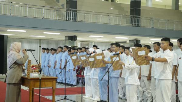 512 Mahasiswa FIKES UMP Ucap Janji, Siap Terjun ke Dunia Praktik Klinis dengan Profesional