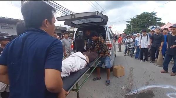 Laka Lantas di Rumpin Bogor, Pelajar Regang Nyawa Dilindas Colt Muatan Batu Split
