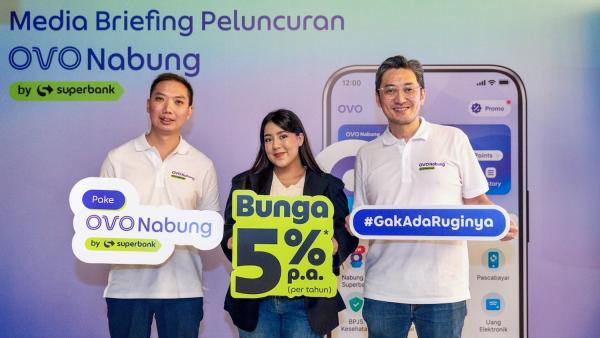 OVO dan Superbank Luncurkan OVO Nabung, Rekening Tabungan Terintegrasi di Aplikasi OVO
