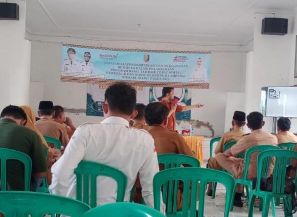 BUMDes Jadi Fokus Utama, Pemprov Lampung Gelar Sosialisasi PHTC di Pringsewu