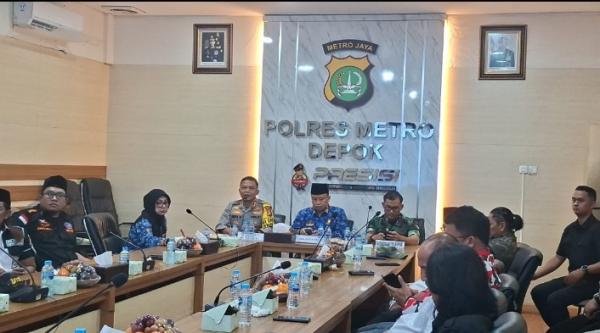 Tak Dibinasakan! Ormas di Depok Akan Dibina, Hasil Pertemuan 3 Pilar dengan Ormas di Polres Depok
