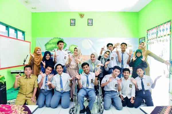 Ketua TP PKK Beri Motivasi untuk Anak Berkebutuhan Khusus di Momentum Harkitnas Ke-117