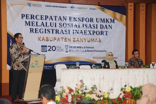 Pemkab Banyumas Gandeng ECS Dorong UMKM Menembus Pasar Ekspor