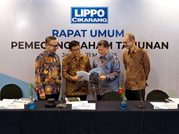 Gelar RUPST, Ini Wajah Baru Jajaran Dewan Komisaris dan Direksi Lippo Cikarang