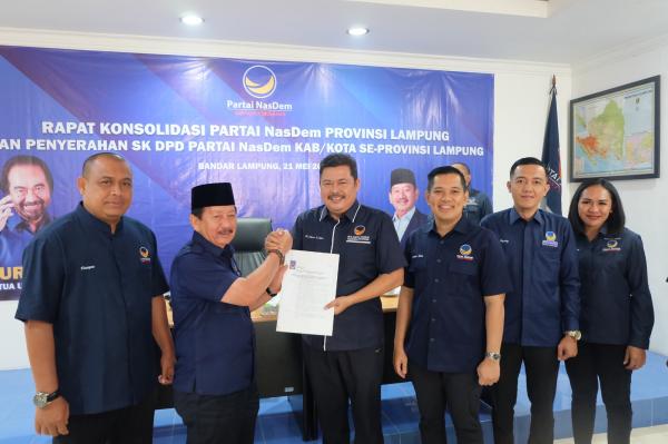 NasDem Mantapkan Langkah Politik di Pesawaran, Ini Susunan Pengurus 2025–2029