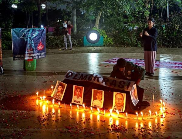 Mahasiswa-Buruh Tangerang Gelar Refleksi Reformasi, Lantang Kritisi Pemerintah