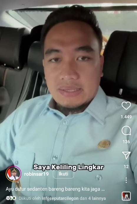 Wali Kota Cilegon Ajak Warga Awasi PJU Jalan Lingkar Selatan