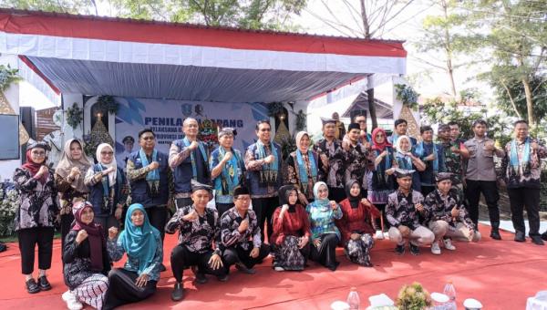Desa Pilanggede Bojonegoro Masuk 3 Besar Lomba Gotong Royong Terbaik Jatim 2025