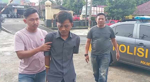 Pelaku Pencurian Sepeda Motor di Pandeglang Babak Belur Diamuk Warga