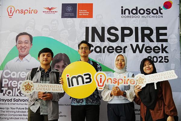 Indosat Gelar INSPIRE Career Week 2025 di UGM, Bekali Mahasiswa Siap Kerja