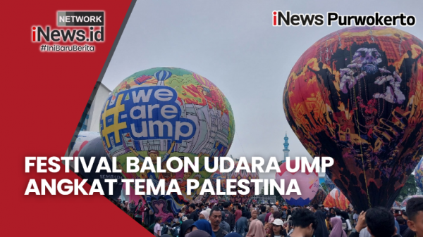 Festival Balon Udara UMP Meriahkan Milad ke-60, Balon Palestina Jadi Sorotan